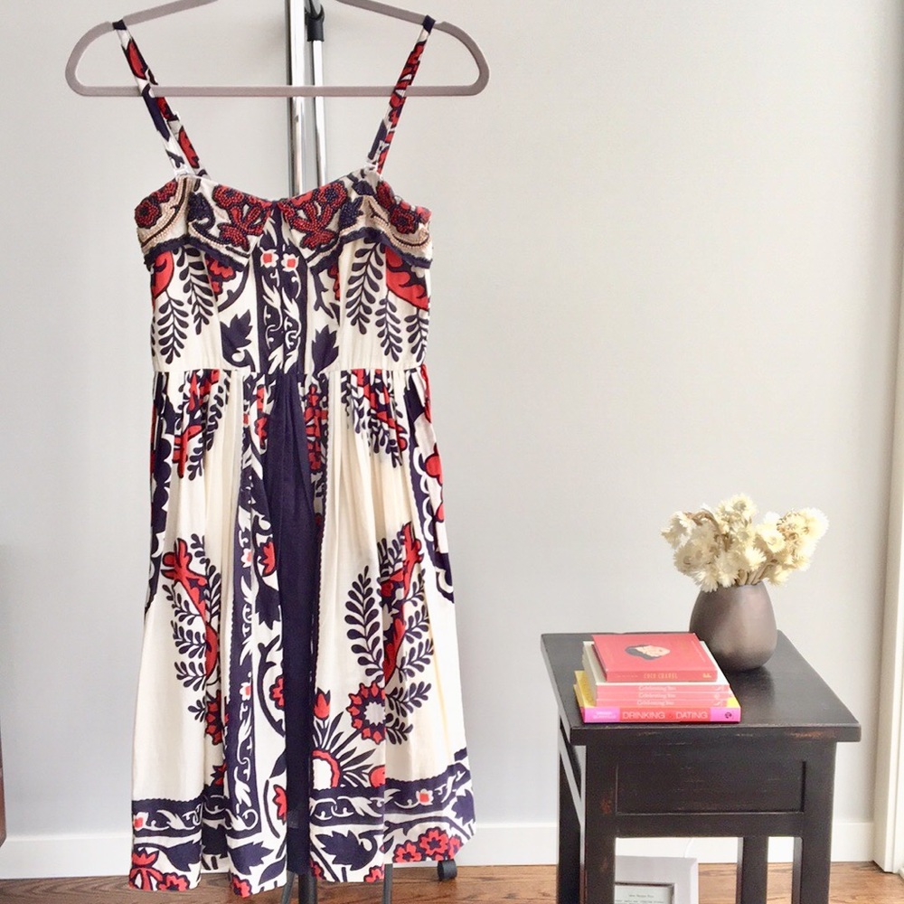 Anthropologie Floral Dress